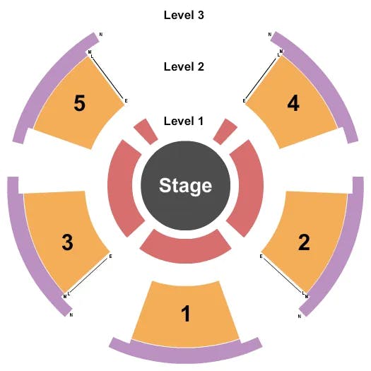  CIRQUE Seating Map Seating Chart