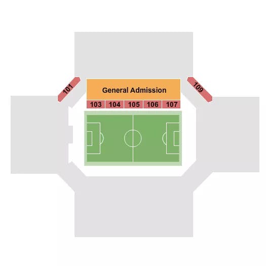  SOCCER Seating Map Seating Chart