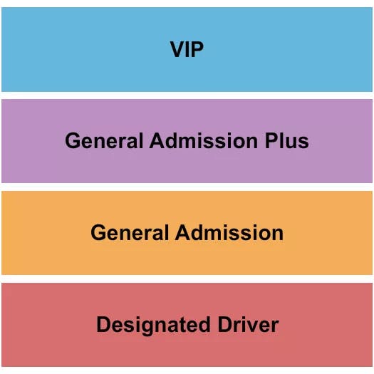 GA PLUS VIP Seating Map Seating Chart