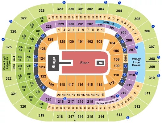  PLAYBOI CARTI Seating Map Seating Chart