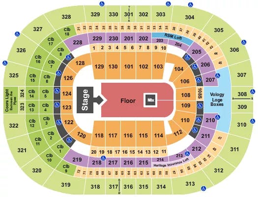  SEXYY RED Seating Map Seating Chart