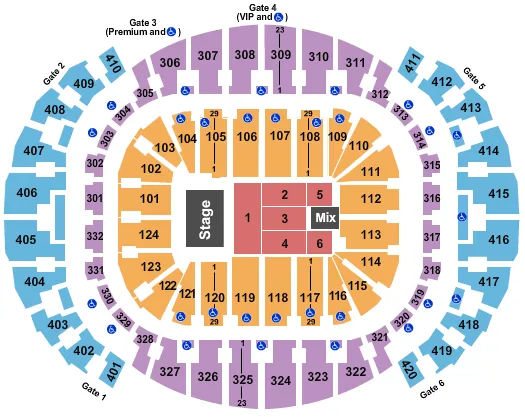  MIAMIBASH Seating Map Seating Chart