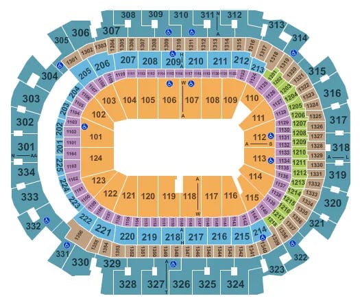  CIRCUS Seating Map Seating Chart