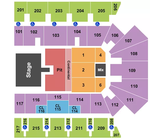  JON PARDI Seating Map Seating Chart