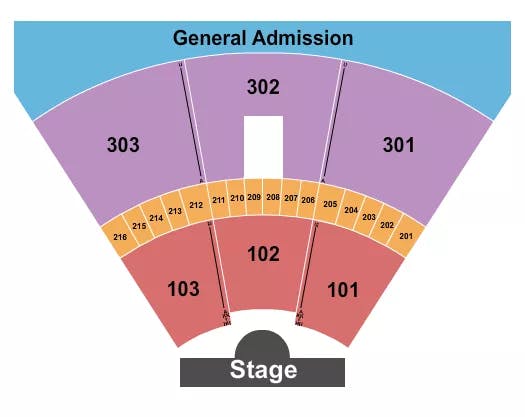  CIRQUE ROCK ET BELLES Seating Map Seating Chart