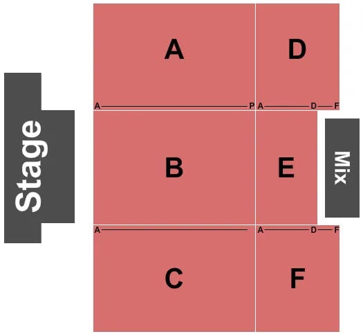  ENDSTAGE 2 Seating Map Seating Chart