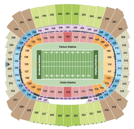  ROW FEATURE TEST Seating Map Seating Chart