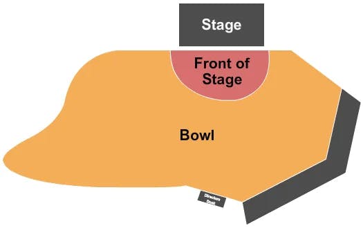  GA BOWL 2 Seating Map Seating Chart