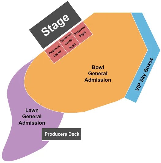  PATTI LABELLE Seating Map Seating Chart