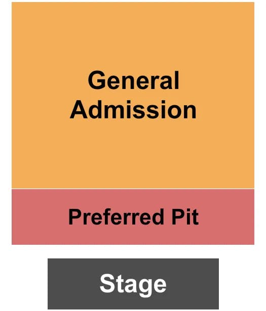  GA PREF PIT Seating Map Seating Chart