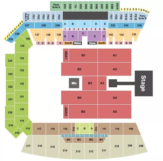  JUNIOR H Seating Map Seating Chart