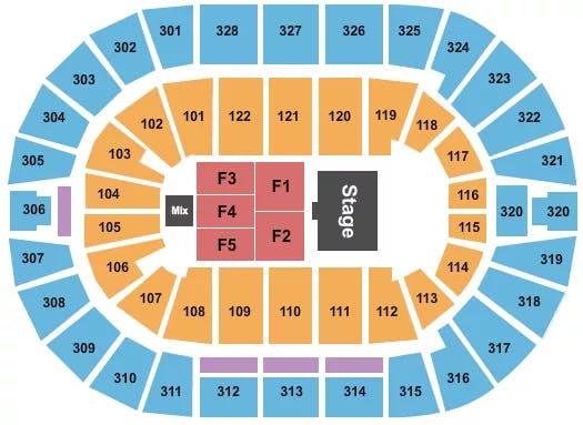  CIRQUE DREAMS Seating Map Seating Chart