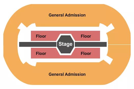  MMA Seating Map Seating Chart