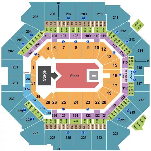 SEXYY RED Seating Map Seating Chart