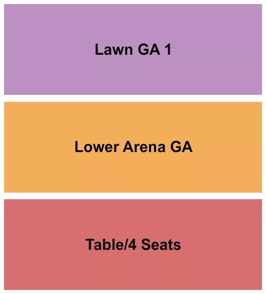  GA TABLES 2 Seating Map Seating Chart