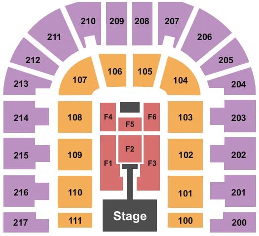  BANDA MS Seating Map Seating Chart