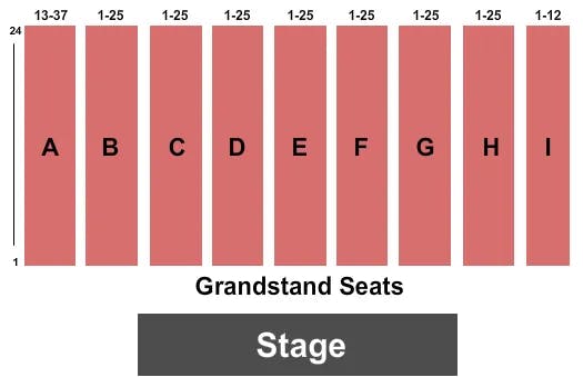  ENDSTAGE 2 Seating Map Seating Chart