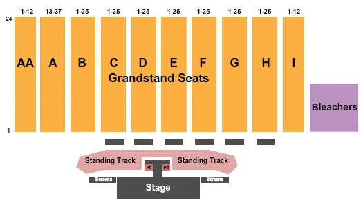  OLD DOMINON Seating Map Seating Chart