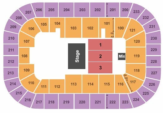  HALF HOUSE 2 Seating Map Seating Chart