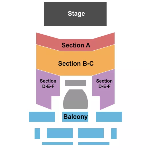  ENDSTAGE GA 2 Seating Map Seating Chart