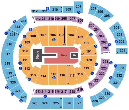  FUTURE Seating Map Seating Chart