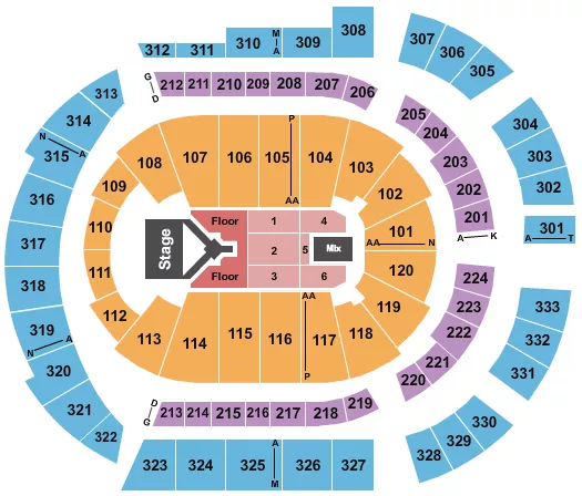  MONEYBAGG YO Seating Map Seating Chart