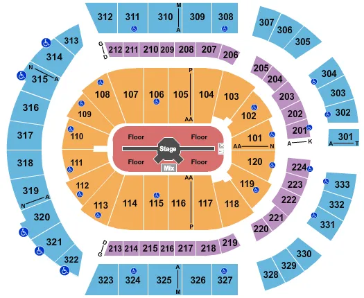  THE SEND Seating Map Seating Chart