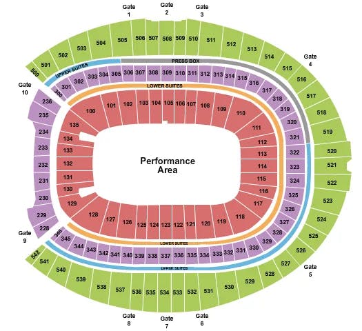  OPEN FLOOR Seating Map Seating Chart