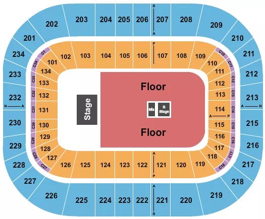  A BOOGIE WIT DA HOODIE Seating Map Seating Chart