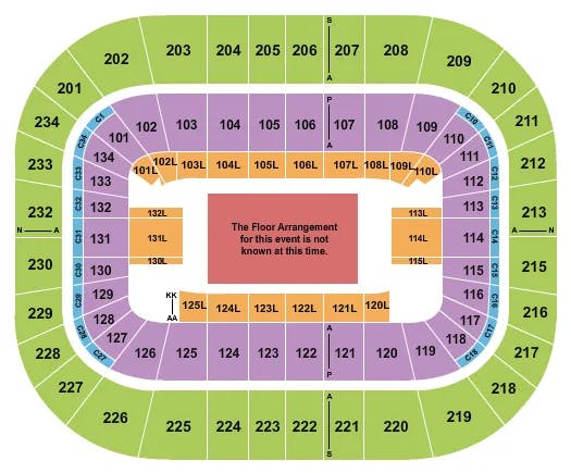  GENERIC FLOOR Seating Map Seating Chart