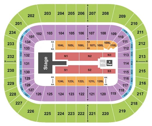  THOMAS RHETT 2 Seating Map Seating Chart