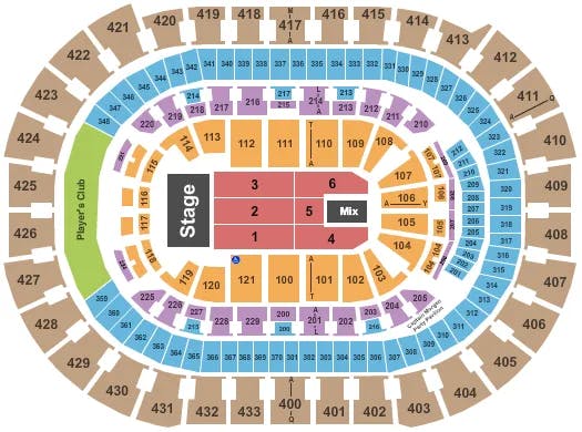  TSO 1 Seating Map Seating Chart