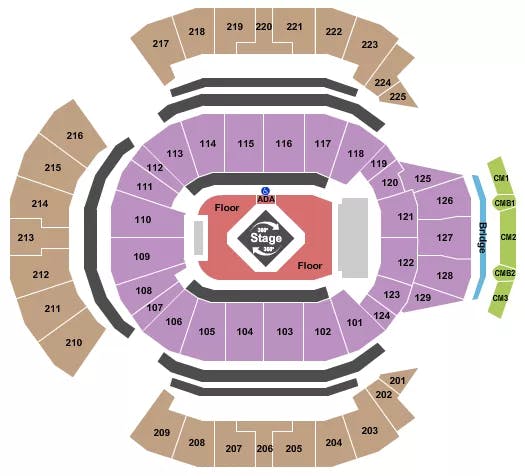  DRAKE Seating Map Seating Chart