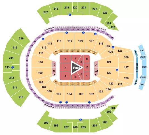  SEBASTIAN MANISCALCO Seating Map Seating Chart