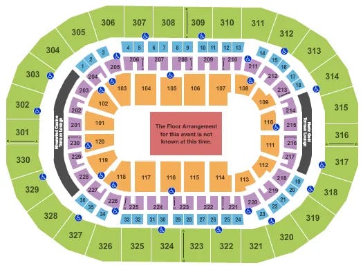  GENERIC FLOOR Seating Map Seating Chart