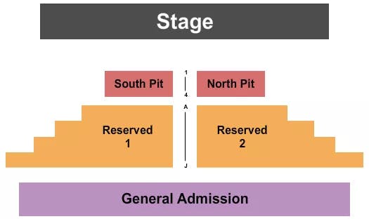  ENDSTAGE 3 Seating Map Seating Chart