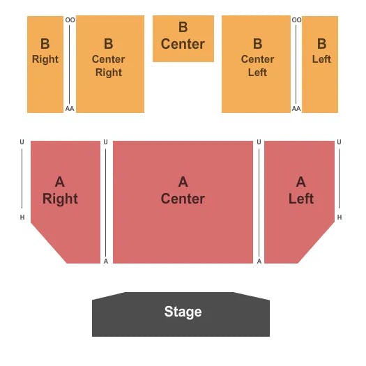  END STAGE 2 Seating Map Seating Chart