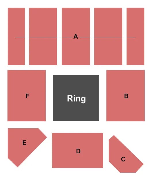  LUCHA LIBRE Seating Map Seating Chart