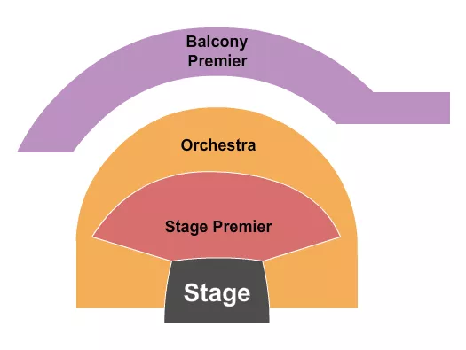 CITY WINERY NEW YORK CITY ORCH STAGE BALCONY PREMIER Seating Map Seating Chart