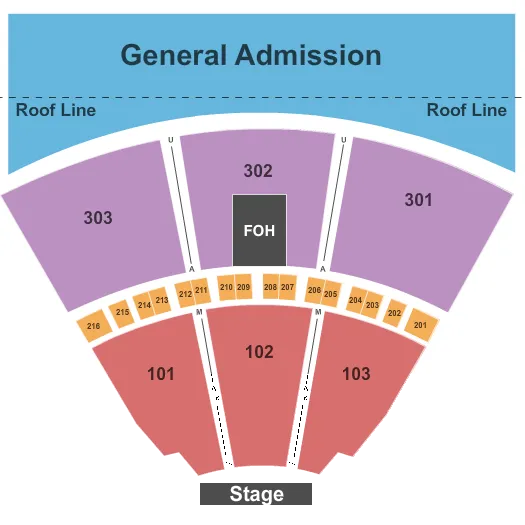  ENDSTAGE Seating Map Seating Chart