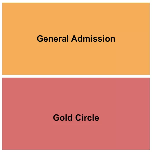  GA GOLD CIRCLE Seating Map Seating Chart