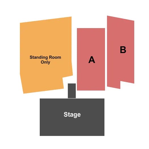 DELAWARE COUNTY FAIRGROUNDS IA END STAGE Seating Map Seating Chart