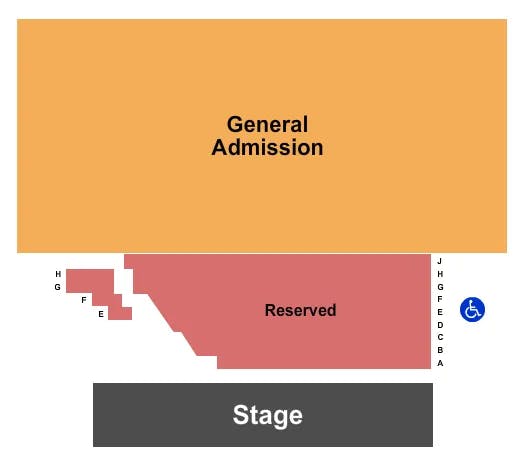 KEMBA LIVE NOEL GALLAGHER Seating Map Seating Chart