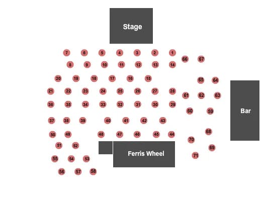  MT JOY Seating Map Seating Chart