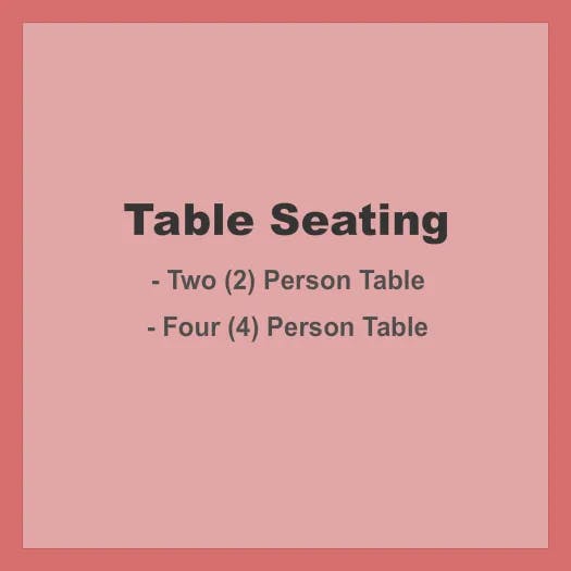 FUNNY BONE COMEDY CLUB KANSAS CITY TABLE SEATING STATIC Seating Map Seating Chart