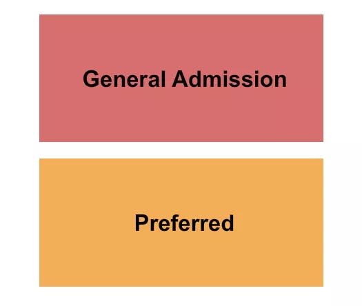  GA PREFERRED Seating Map Seating Chart