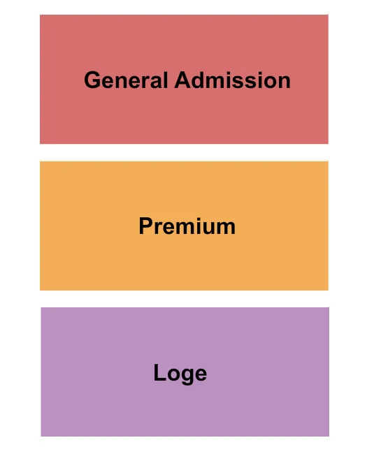 HILARITIES 4TH STREET THEATRE AT PICKWICK FROLIC GA PREMIUM LOGE Seating Map Seating Chart