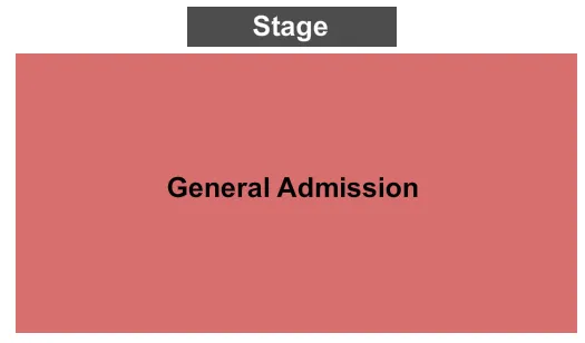  ENDSTAGE GA Seating Map Seating Chart