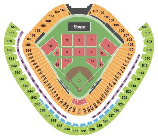  GET IN MUSIC FESTIVAL Seating Map Seating Chart