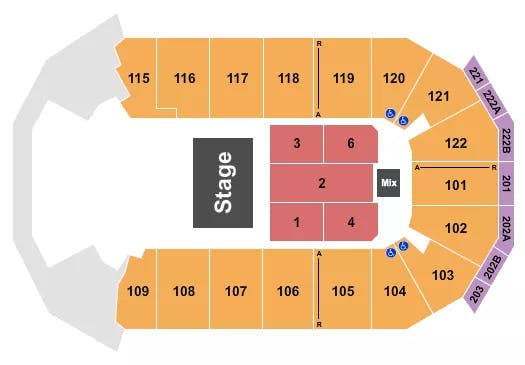  HALF HOUSE 3 Seating Map Seating Chart